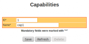 IMS Network Configuration : Capabilities